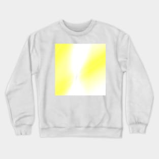 yellow white abstract texture Crewneck Sweatshirt